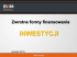 Zwrotne formy finansowania INWESTYCJI