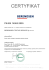 certyfikat - Berendsen