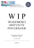 Nr 3 (4) - Instytut Psychologii