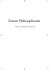 Forum Philosophicum