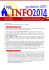 INFO 2014 / 2