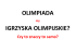 Igrzyska Olimpijskie