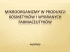 mikroorganizmy w produkcji kosmetyków i wybranych farmaceutyków