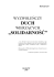 duch „solidarność” - Wincenty z Krakowa