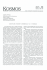 1 - Kosmos