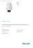Product Leaflet: Lampa biurkowa Wellness w kolorze drewna