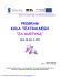 program koła teatralnego “za kurtyną” dla klas i-iii