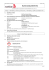 Safety datasheet
