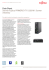 Data Sheet Serwer Fujitsu PRIMERGY TX1320 M1 Serwer wieżowy