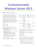 Licencjonowanie Windows Server 2012