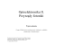 Optoelektronika II. Przyrządy fotoniki