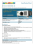 Specification Sheet E-Vision 7500 WXGA 3D