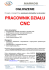 PRACOWNIK DZIAŁU CNC - ogłoszenie wewnętrzne