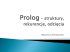Struktury danych w Prologu