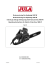 Operating Instructions for Electric Chain Saw 1600 W