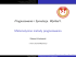 Prognozowanie i Symulacje. Wykład I. Matematyczne metody