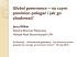 Global governance - Niedoskonała globalizacja