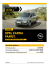 Opel Zafira Family cennik 2013