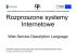 Wykład nr 5: Opis usługi: WSDL.