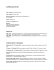 curriculum vitae