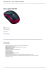 bezprzewodowe : Mysz Logitech M185 Red