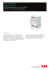ABB i-bus® KNX Centrala pogodowa, 1
