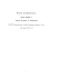 Procesy stochastyczne 2. Lista zadań 4. Autor: dr hab. A. Jurlewicz