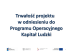 Trwałość projektu w POKL