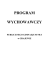 program wychowawczy - Publiczne Gimnazjum Nr 3 w Grajewie