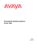 Przewodnik instalacji systemu Avaya 1040