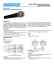 Shure SM58 Microphone Specification Sheet