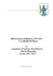 PROGNOZA ODDZIAŁYWANIA NA ŚRODOWISKO dla