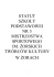 STATUT SZKOŁY PODSTAWOWEJ NR 3 MISTRZOSTWA