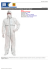 BHP KOMBINEZON ISSA TECH ROZMIAR M 08270 BIAŁY