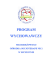 Program Wychowawczy