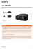 Broszura - Sony VPL-VW320ES/W