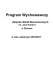Program Wychowawczy