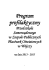 Program Profilaktyczny Przedszkola Samorządowego w Zespole