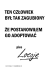 ten człowiek był tak zagubiony że postanowiłem go adoptować