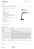 Desk Lamp Easy 9VA energy-saving black
