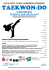 Plakat taekwondo
