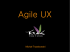Agile UX