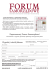 Prenumerata Forum - Forum samorządowe