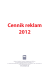 Cennik reklam 2012