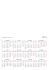 Kalendarz 2014 – kalendarium roczne – format PDF