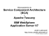 Service Component Architecture (SCA) Apache Tuscany IBM