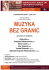 Afisz - Uniwersytet Muzyczny Fryderyka Chopina