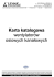 Karta katalogowa