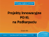 Projekty innowacyjne PO KL na Podkarpaciu