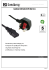 Sandberg 230V Cable UK PC-Wall 1.8 m Standardowy kabel